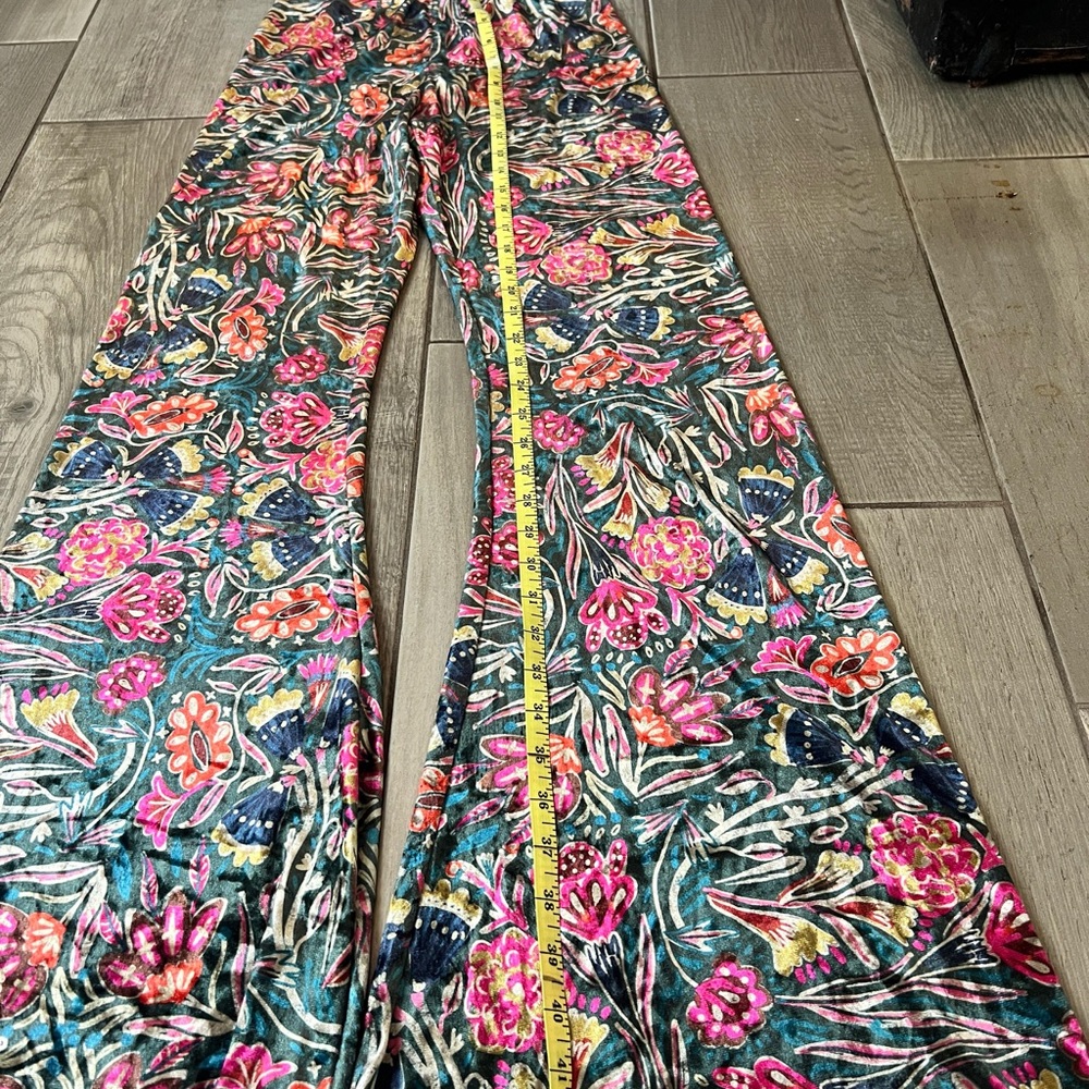 NATURAL LIFE Multicolor Floral Boot Cut Pants - Picture 11 of 11